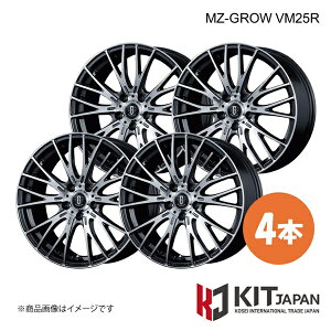GW[OE VM25R zC[ 4{y18×8.0J 5-114.3 INSET43 DMPzKIT JAPAN PCACeB Wp MZ-GROW VM25R i:K30036×4