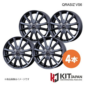 NCVY VS6 zC[ 4{y17×6.0J 4-100 INSET40 GMzKIT JAPAN KOSEI R[ZC QRASIZ VS6 i:QRA700G×4