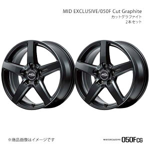 MID EXCLUSIVE/050F Cut Graphite MPV LY3P �A���~�z�C�[��2�{�Z�b�g�y18×7.0J 5-114.3 INSET48 SGC�zL604870573480200×2