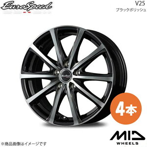 EuroSpeed/V25 Xy[VA/Xy[VAJX^/Xy[VAMA MK32/42 A~zC[ 4{Zbg y15×4.5J 4-100 INSET45 ubN|bVz