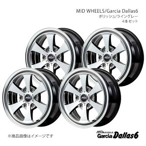 MID WHEELS/�K���V�A�_���X6 �A���~�z�C�[��4�{�Z�b�g�y16×5.5J 5-139.7 INSET20 PGR�zMID WHEELS/Garcia Dallas6 O0056555D320MGP0×4