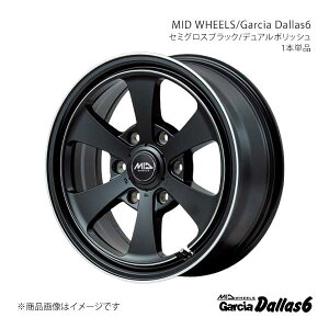 MID WHEELS/Garcia Dallas6 nCG[X 200n A~zC[1{y16×6.5J 6-139.7 INSET38 SBPzO0056656D338SBP0
