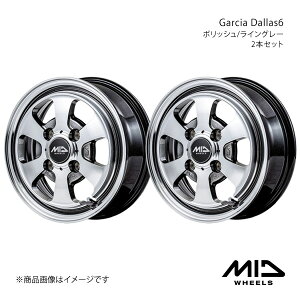 MID WHEELS/Garcia Dallas6 Xy[VA MK53S A~zC[2{Zbgy14×4.5J 4-100 INSET45 |bV/CO[z