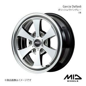 MID WHEELS/Garcia Dallas6 mA/HNV[ 90n A~zC[1{y16×7.0J 5-114.3 INSET40 Z~OXubN/fA|bVz
