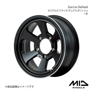 MID WHEELS/Garcia Dallas6 Wj[VG 74n A~zC[1{y16×6.0J 5-139.7 INSET-5 Z~OXubN/fA|bVz