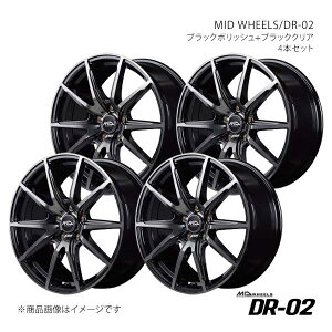 MID WHEELS/DR-02 vEX 20n A~zC[4{Zbgy16×6.5J 5-100 INSET48 BPCzV99A665533480331×4