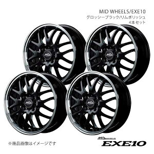 MID WHEELS/EXE10 GuBS DA17W A~zC[4{Zbgy14×4.5J 4-100 INSET45 BRPzL105445433450390×4