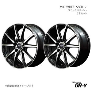 MID WHEELS/GR- tNX WDB3S/WEB3S A~zC[2{Zbgy16×6.5J 5-114.3 INSET38 BKPzY251665573380390×2