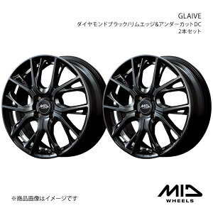 MID WHEELS/GLAIVE ^g LA600S/LA610S A~zC[2{Zbgy15×4.5J 4-100 INSET45 _ChubN/GbW&A_[JbgDCz