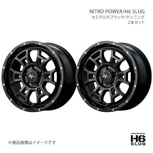 NITRO POWER/H6 SLUG LBX MAYH10/15 A~zC[2{Zbgy17×7.0J 5-114.3 INSET42 SBMzY266770573420300×2