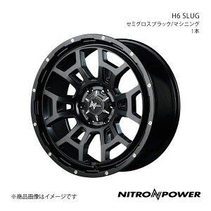 NITRO POWER/H6 SLUG nCG[X/WAXG[X 200n A~zC[1{y17×6.5J 6-139.7 INSET38 Z~OXubN/}VjOz