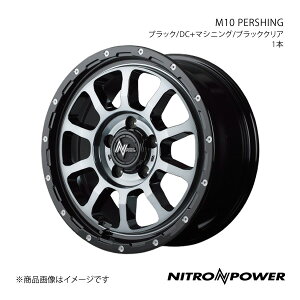 NITRO POWER/M10 PERSHING J[NX ZVG11 A~zC[1{y16×7.0J 5-114.3 INSET40 ubN/DC+}VjO/ubNNAz