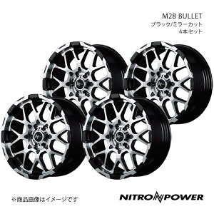 NITRO POWER/M28 BULLET nCG[X/WAXG[X 200n A~zC[4{Zbgy16×6.5J 6-139.7 INSET38 ubN/~[Jbgz