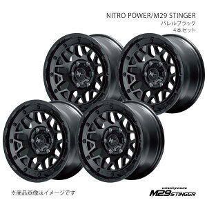 NITRO POWER/M29 STINGER nCbNXT[t 215n A~zC[4{Zbgy17×8.0J 6-139.7 INSET20 BBKzX1937806D3200300×4