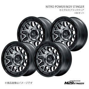 NITRO POWER/M29 STINGER nCG[X 200n A~zC[4{Zbgy16×6.5J 6-139.7 INSET38 SBCzX1936656D338SB00×4