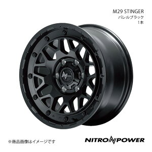 NITRO POWER/M29 STINGER nCG[X/WAXG[X 200n A~zC[1{y17×6.5J 6-139.7 INSET38 oubNz