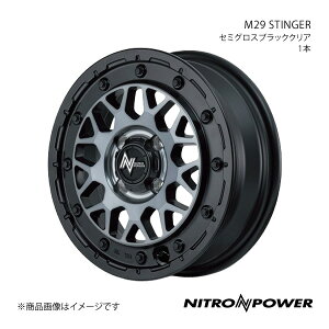 NITRO POWER/M29 STINGER eKNX EV B5AW A~zC[1{y14×4.5J 4-100 INSET45 Z~OXubNNAz