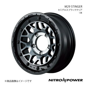 NITRO POWER/M29 STINGER Wj[VG 74n A~zC[1{y16×6.0J 5-139.7 INSET-5 Z~OXubNNAz