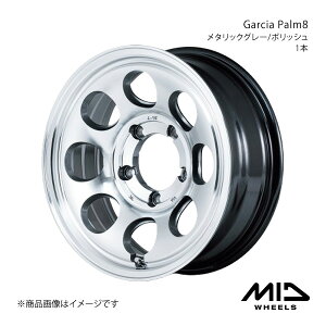 MID WHEELS/Garcia Palm8 Wj[ 64n A~zC[1{y16×5.5J 5-139.7 INSET20 ^bNO[/|bVz