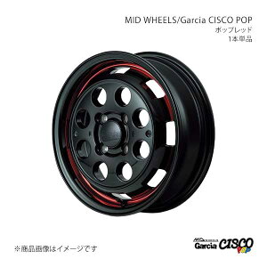MID WHEELS/Garcia CISCO POP GuBS DA17W A~zC[1{y14×4.5J 4-100 INSET45 BVDzY26D445433450301
