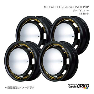 MID WHEELS/Garcia CISCO POP GuBS DA17W A~zC[4{Zbgy14×4.5J 4-100 INSET45 BVYzY26D445433450304×4