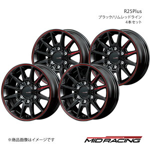 MID RACING/R25Plus nCG[X/WAXG[X 200n A~zC[4{Zbgy16×6.5J 6-139.7 INSET38 ubN/bhCz