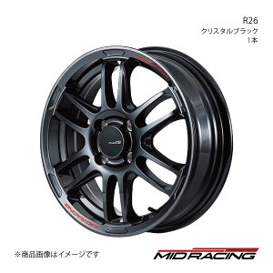 MID RACING/R26 EFCN LA700S/LA710S A~zC[1{y15×5.0J 4-100 INSET45 NX^ubNz