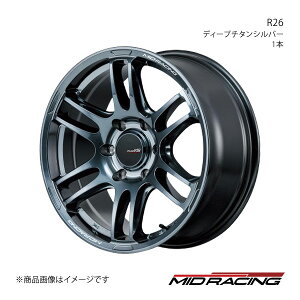 MID RACING/R26 nCG[X/WAXG[X 200n A~zC[1{y16×6.5J 6-139.7 INSET38 fB[v`^Vo[z