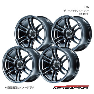 MID RACING/R26 CX-30 DMn A~zC[4{Zbgy17×7.0J 5-114.3 INSET48 fB[v`^Vo[z