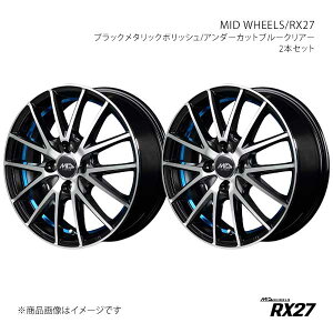 MID WHEELS/RX27 Xy[VA MK94S A~zC[2{Zbgy14×4.5J 4-100 INSET45 BKBzF7474454334503LN×2