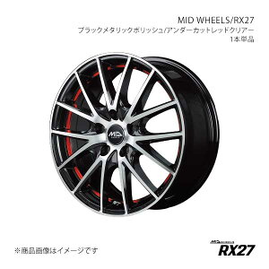 MID WHEELS/RX27 Ft@CA 30n A~zC[1{y17×7.0J 5-114.3 INSET38 BKRzF74777057338036N