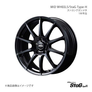 MID WHEELS/StaG Type-H ACVX 10n A~zC[1{y16×6.5J 5-114.3 INSET48 SGMzS76B66557348GM00