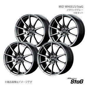 MID WHEELS/StaG CR-Z ZFn A~zC[4{Zbgy16×6.5J 5-114.3 INSET48 MGRzS766665573480A1N×4