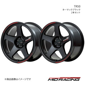 MID RACING/TR50 vEX 30n A~zC[2{Zbgy18×7.5J 5-100 INSET50 ^[}bNubNz