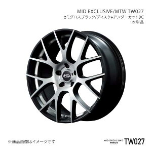 MIDGNXN[Vu/MTW TW027 A~zC[1{y18×7.0J 5-114.3 INSET40 SBDzMID EXCLUSIVE/MTW TW027 X18A870573400391×1