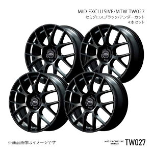 MIDGNXN[Vu/MTW TW027 A~zC[4{Zbgy18×8.0J 5-114.3 INSET33 SBUzMID EXCLUSIVE/MTW TW027 X18A880573330301×4