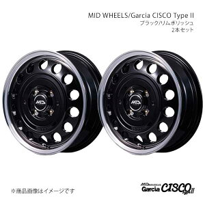 MID WHEELS/Garcia CISCO TypeII N-WGN/JX^ JH1/2 A~zC[2{Zbgy14×4.5J 4-100 INSET45 BRPzD70644543345BKP0×2