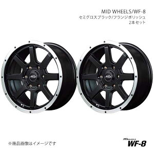 MID WHEELS/WF-8 �{���S�u���[�j�C�o�� 200�n �A���~�z�C�[��2�{�Z�b�g�y15×6.0J 6-139.7 INSET33 SBF�zV98B5606D3330300×2