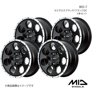 MID WHEELS/WO-7 nCG[X/WAXG[X 200n A~zC[4{Zbgy16×6.5J 6-139.7 INSET38 Z~OXubN/tWDCz