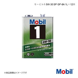 Mobil/[r [r1 0W-30 SP GF-6A 1L×12{ 146836 4582702580661
