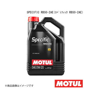 MOTUL `[ ԗpGWIC SPECIFIC RBS0-2AE(XyVtBbN RBS0-2AE) 0W-20 5L×4{ 106045×4