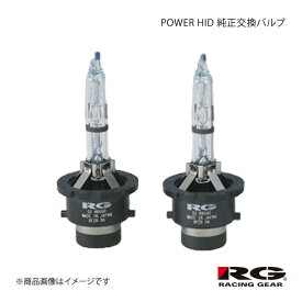 RACING GEAR レーシングギア POWER HID 純正交換バルブ Hi 1箱2個入り フィットシャトル GG7/8 H23.6〜 品番:RGH-RB660