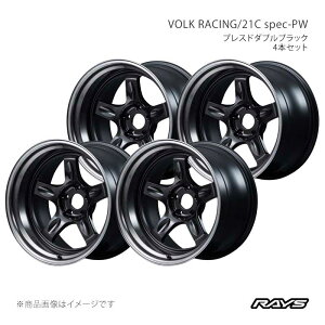 RAYS ���C�Y �{���N���[�V���O 21C �X�y�b�NPW �A���~�z�C�[��4�{�Z�b�g�y18×9J 5-114.3 INSET20 PW�z03818902005PW×4