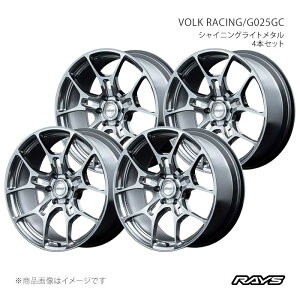 RAYS ���C�Y �{���N���[�V���O G025GC �A���~�z�C�[��4�{�Z�b�g�y22×9.5J 6-139.7 INSET50 SI�z06872955014SI×4