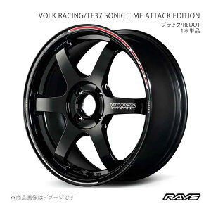 RAYS �{���N���[�V���O TE37 �\�j�b�N TIME ATTACK EDITION ���[�h�X�^�[ ND5RC �t�����g/���A���p �z�C�[��1�{�P�i�y15×7J 4-100 INSET36 KR�z06675703692KR
