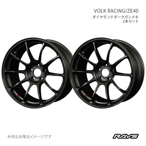 RAYS ���C�Y �{���N���[�V���O ZE40 �A���~�z�C�[��2�{�Z�b�g�y15×6J 4-100 INSET42 MM�z05915604292MM×2