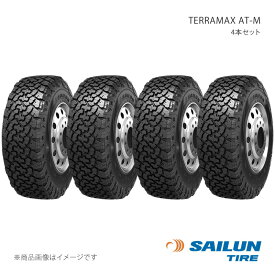 SAILUN サイルン TERRAMAX AT-M レイズドホワイトレター 275/55R20 117T 4本セット タイヤ単品