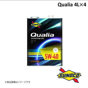 SUNOCO/XmR QualiaV[Y GWIC 5W-40 4L×4 FULL SYNTHETIC(GXez) NAA S 100%w Engine Oil