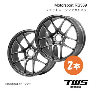 TWS eB[_u[GX RS339 zC[ 2{y18×9.5J 5/114.3 INSET40 tbg[VOK^(FRGM)z