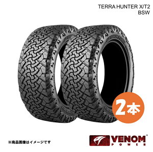 VENOM POWER ���F�m���p���[ SUV�^�C�� 2�{ �e���n���^�[X/T2 275/55R20 117T XL BSW(�u���b�N�T�C�h�E�H�[��) 275 55 20 �A�����J�� �{�i�N���J���^�C��